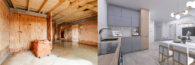 3-Zimmer-Neubauwohnung DG mit Balkon - 6 Wohneinheiten in schöner, ruhiger Lage in Altenfurt - 5-Küche