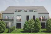 4-Zimmer-Neubauwohnung OG mit Balkon - 6 Wohneinheiten in schöner, ruhiger Lage in Altenfurt - Visualisierung Rückseite