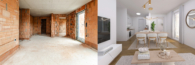 4-Zimmer-Neubauwohnung OG mit Balkon - 6 Wohneinheiten in schöner, ruhiger Lage in Altenfurt - 4-Wohn und Esszimmer